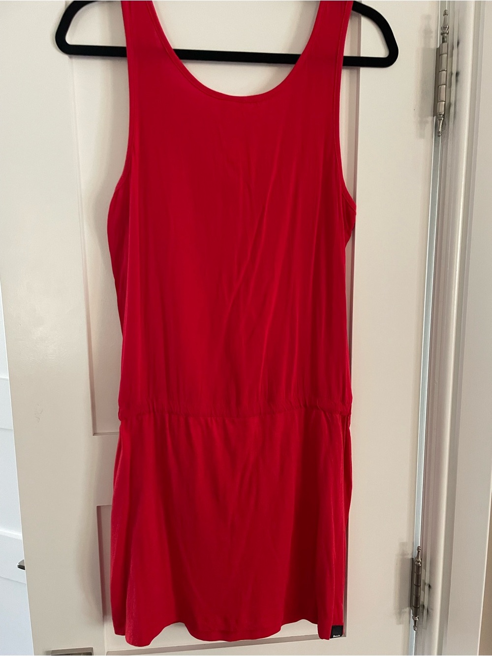 Bench Red Sleeveless Button-Front Drawstring Tunic - Picture 4 of 7